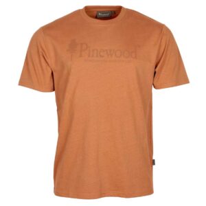 Pinewood t-shirt terracotta